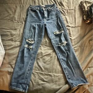PacSun Mom Jeans Women's Size 25
Light Wash Distressed Ripped